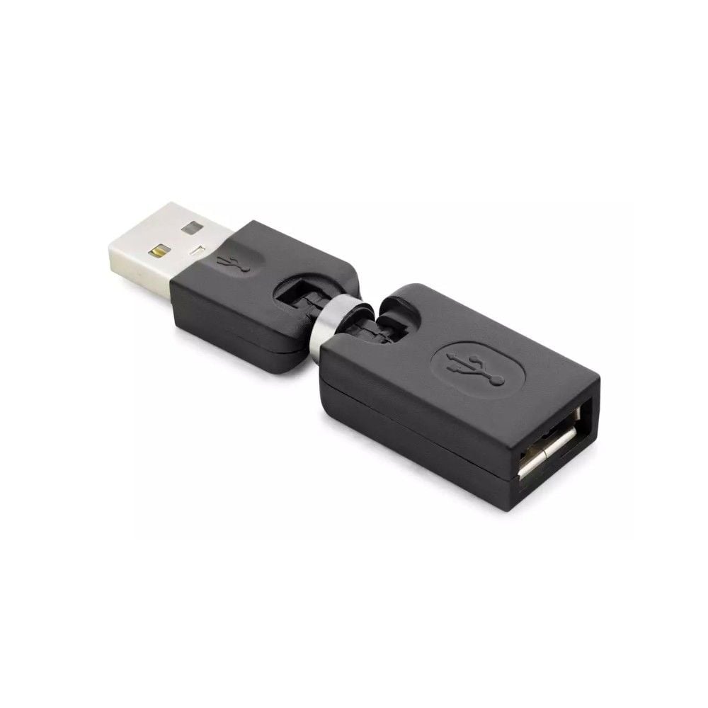 Hadron USB Dişi-Erkek 90derece Hareketli Çevirici ara Adaptör