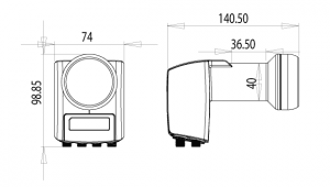 INVERTO Black Pro 0,2dB Octo 8 Çıkışlı LNB
