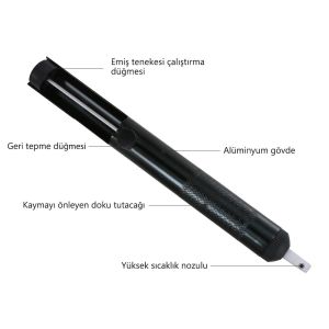 Powermaster Metal Lehim Pompası ZD-192