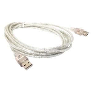 electroon 3Metre USB Uzatma Kablosu v2.0 Şeffaf