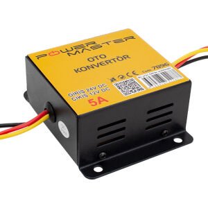 Powermaster 5Amper 24V-12V DC Konvertör