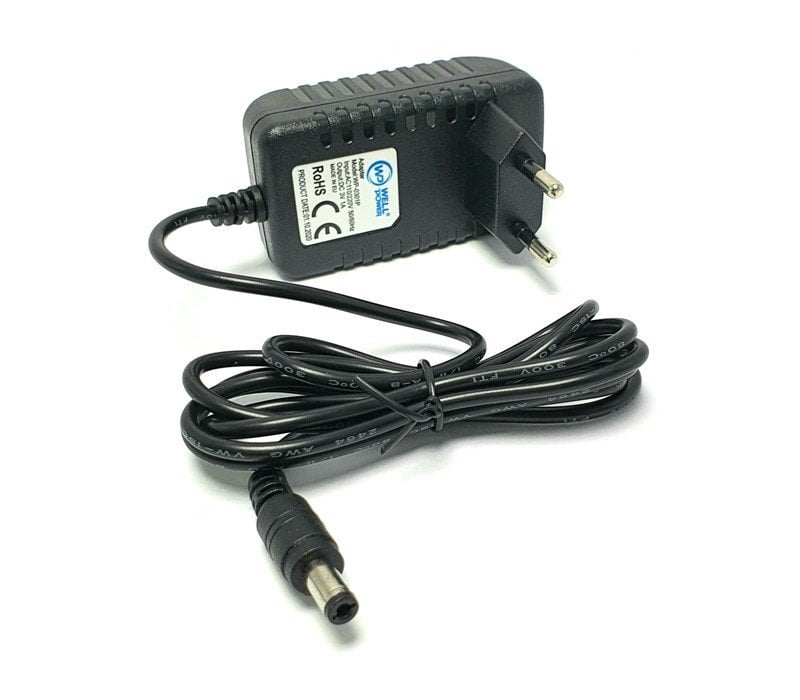 WellPower DC 3Volt 1Amper Adaptör 5.5x2.5mm Jak Fişli