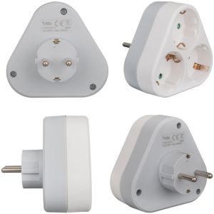 Vea VE-22414 16Amper 3500Watt 3lü Grup Priz