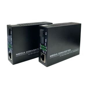 Novacom NVC-921SW Fiber Optik Media Converter Set