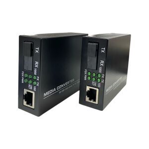 Novacom NVC-921SW Fiber Optik Media Converter Set