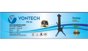 Vontech 35-55cm Projeksiyon Tavan Askı Aparatı PR03