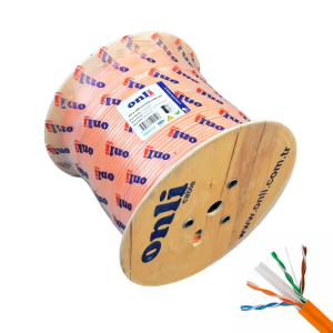 Onli 500Mt 23AWG UTP CAT6 Network Kablosu Turuncu Yerli Üretim