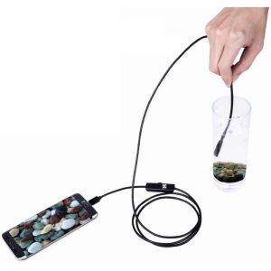 Wellcam 3in1 Micro Usb+Type C+Pc 7mm Işıklı 2Metre Endeskop Yılan Kamera