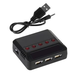 Powermaster PM-29139 5'i 1 Arada 3.7V Lipo Pil USB Şarj Cihazı