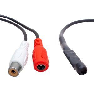 WellCam RCA Jak Fişli Kablolu Güvenlik Kamera Mikrofonu