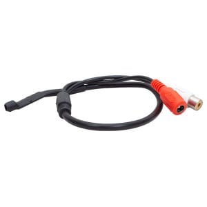WellCam RCA Jak Fişli Kablolu Güvenlik Kamera Mikrofonu