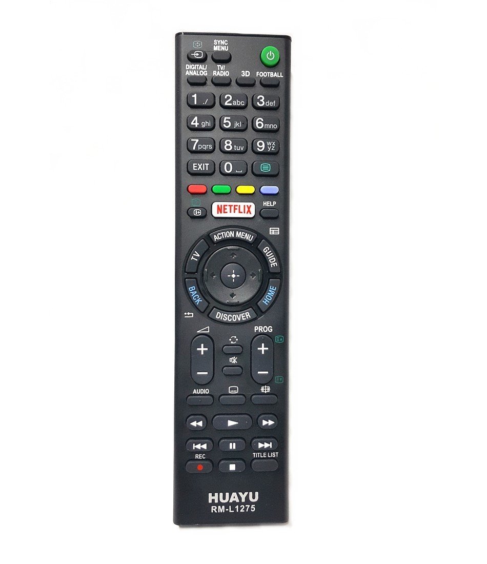 SONY 3D Smart LED TV Kumanda NETFLIX Tuşlu RM-L1275