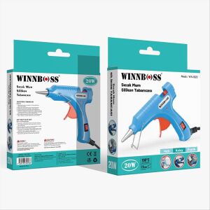 Winnboss WN-1022 Anahtarlı 20 Watt Küçük Silikon Tabancası