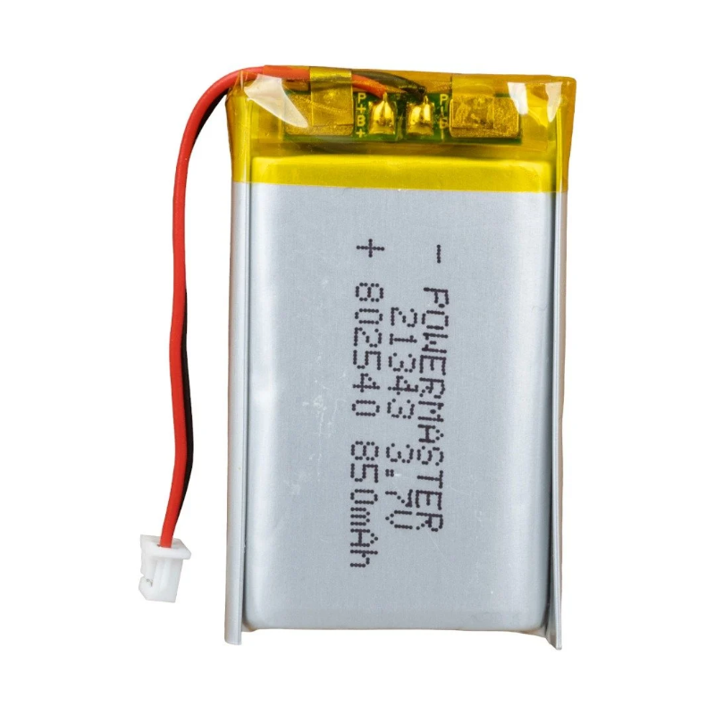 PowerMaster 802540 3.7Volt 850Mah Lityum Polimer Pil
