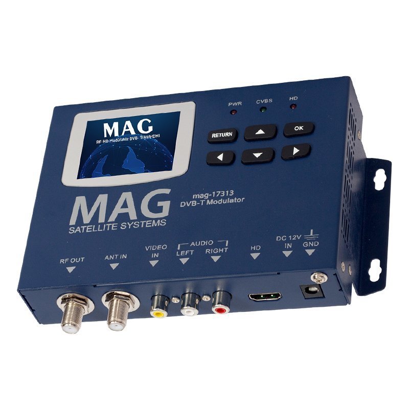 Mag HD-RF Converter Full HD Modulatör HDMI-CVBS DVB-T Encoder