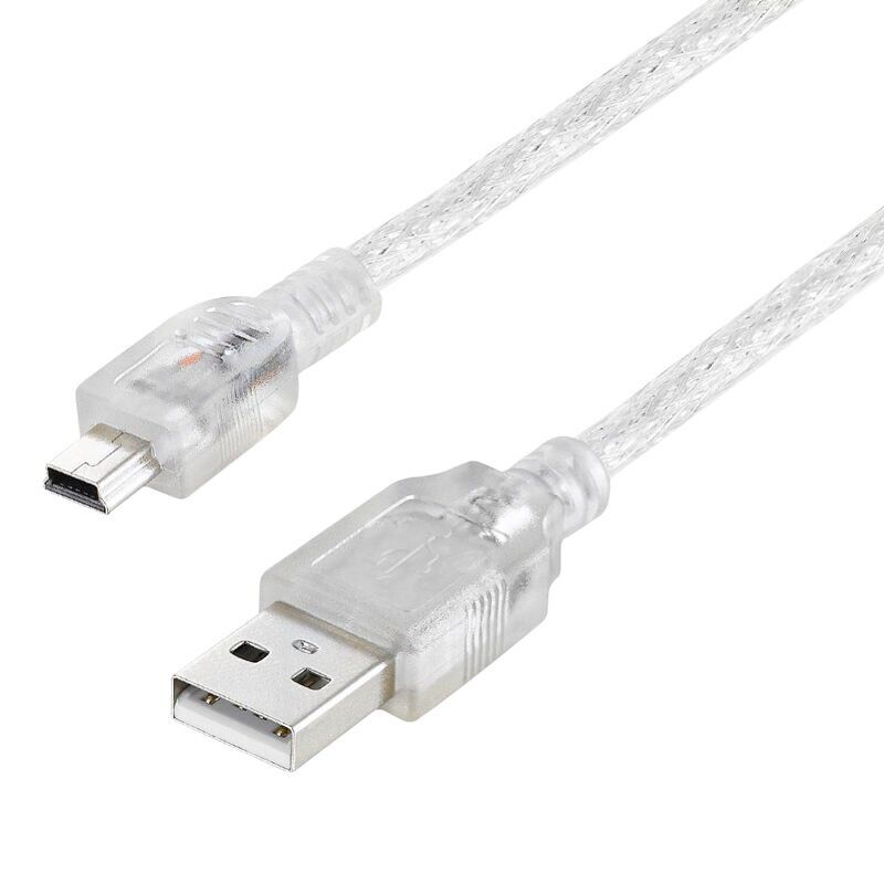 Powermaster PM-11937 USB 5pin Kablo 1.5Metre Şeffaf