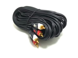 electroon 2RCA 2RCA Kablo 5Metre Gold Altın Uçlu