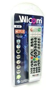 Wicom W-45 V4 8 in 1 Akıllı Evrensel Kumanda Netflix Tuşlu
