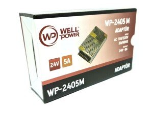 WellPower 24Volt 5Amper Metal Kasa Adaptör  24v 5a