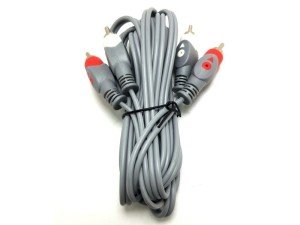 SLine 2RCA 2RCA Kablo 3Metre Silver