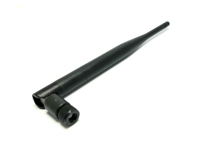 electroon 5dBi Modem WiFi - Wireless Anten Siyah 17cm