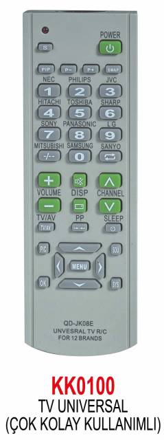 Akıllı LCD/LED/Plazma TV Kumandası