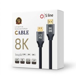 SLine 3Metre 8K HDMI Kablo 2.1v 60Hz