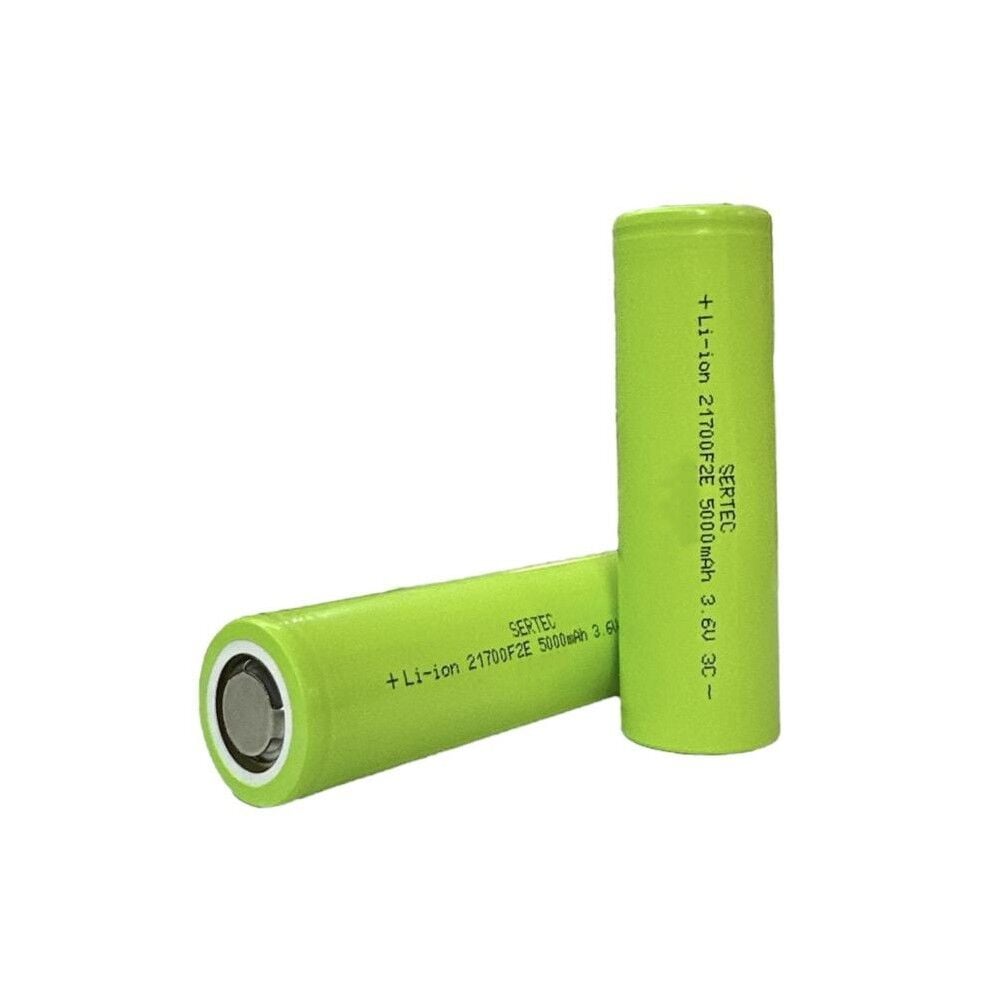 SERTEC 21700 5000mA 3.6Volt 3C Şarjlı Pil