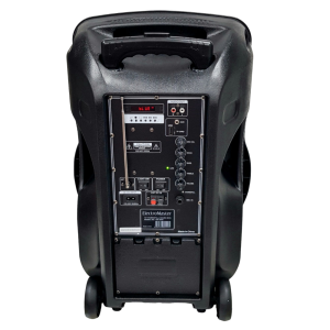 Electromaster ES-3845 15'' Portatif Taşınabilir Ses Sistemi 200Watt 1El Telsiz+1Yaka Telsiz