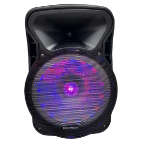 Electromaster ES-3845 15'' Portatif Taşınabilir Ses Sistemi 200Watt 1El Telsiz+1Yaka Telsiz