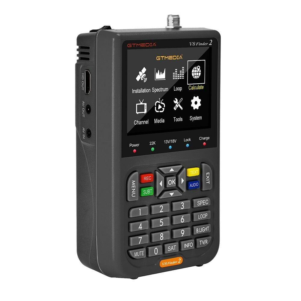 Novacom GTMedia V8 Finder2 Full HD Görüntülü Uydu Bulucu - Taşıma Çantalı