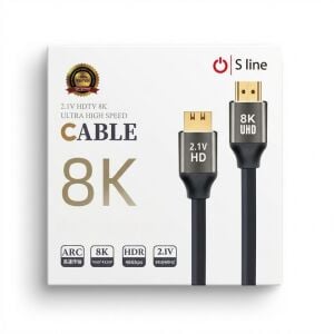 SLine 5Metre 8K HDMI Kablo 2.1v 60Hz