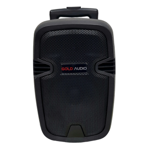 GoldAudio PA-8808E Portatif Taşınabilir Ses Sistemi 100Watt 1xEl Telsiz Mikrofonlu