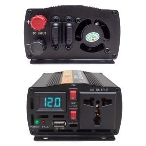 Powermaster 600Watt 12V-220Volt Modified Sinus İnverter PWR600-12