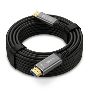 Sline 8K V2.1 Fiber Optik HDMI Kablo - 15Metre 7680x4320P