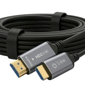 Sline 8K v2.1 Fiber Optik HDMI Kablo - 10Metre 7680x4320P