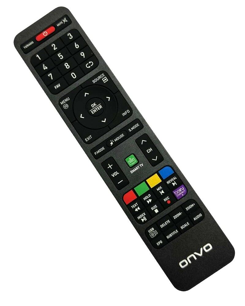 Onvo Bein Connect Tuşlu Android Smart Led Tv Orjinal Kumanda