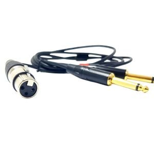 MagicVoice LD369A Canon Erkek - 6.3mm Mono Erkek 1.5Metre Kablo