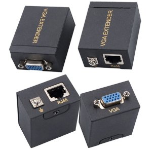 Powermaster VGA CAT5-CAT6 Extender 60Metre Uzatıcı