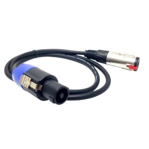 MagicVoice LD384 Spekon Erkek - 6.3mm Dişi Çevirici 1 Metre Kablo