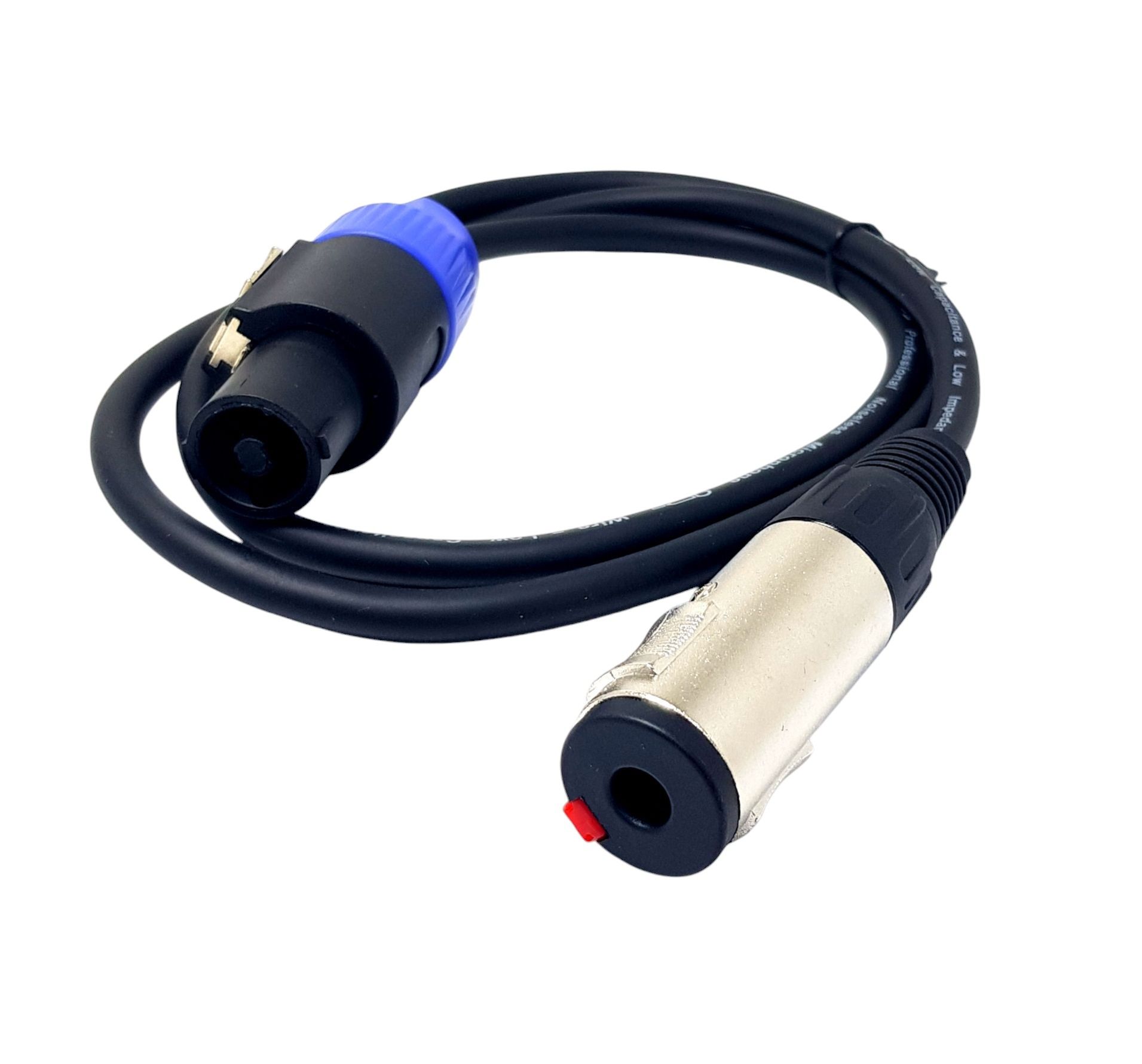 MagicVoice LD384 Spekon Erkek - 6.3mm Dişi Çevirici 1 Metre Kablo