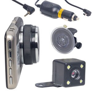 Powermaster PM-19295 5 MP 4'' Ekranlı Mikrofonlu Gece Görüşlü Araç Kamera