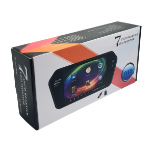 Rose MR-11 Dikiz Aynası LCD Monitör +Geri Görüş Kamerası Set
