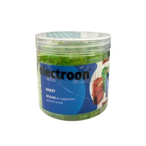 electroon Yeşil CAT6 EZRJ45 Açık Uçlu Soket 8P/8C - 100Adet