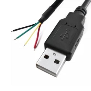Powermaster Açık Uçlu 1.5Metre Usb Kablo
