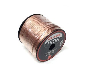 Class 2x1,50mm Hoparlör Kablosu 100Metre Şeffaf