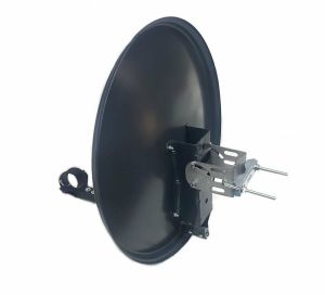 Antenci 40cm Karavan Çanak Anten +Next Tekli LNB+10mt Anten Kablo