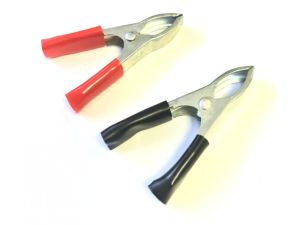Electroon Akü Maşası Orta Boy 7cm Kırmızı-Siyah 2 Adet