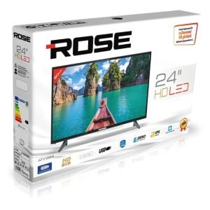 Antenci 40cm Karavan Çanak Anten Seti +24'' Uydu Alıcılı LED TV