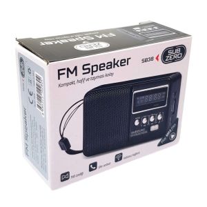 Subzero SB38 Mini Nostalji TWS/FM Radyo Bluetooth Müzik Kutusu